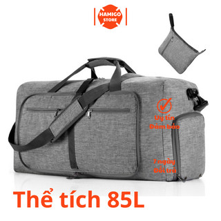 Túi Xách Du Lịch Cỡ Lớn Gấp Gọn Chống Nước Nhiều Ngăn Khóa An Toàn Thể Tích 85L