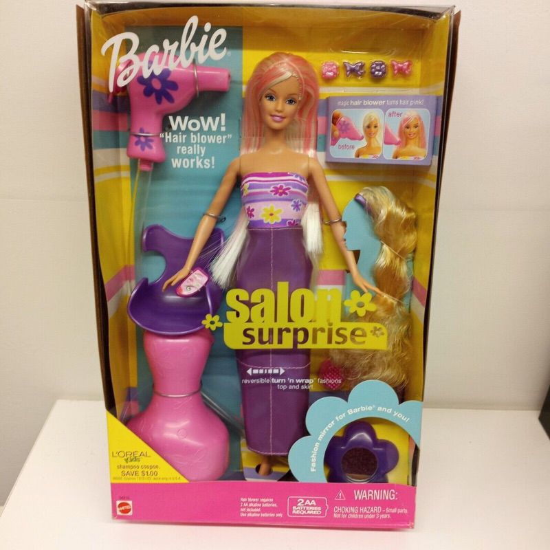 Búp bê Barbie Salon Suprise (2 products)