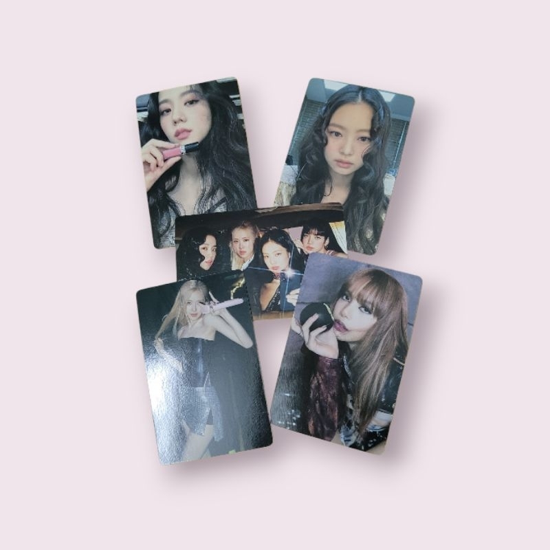 Set card bo góc Blackpink unoff ngẫu nhiên - Jisoo, Jenny, Rosé, Lisa - Born pink, Coachella,...