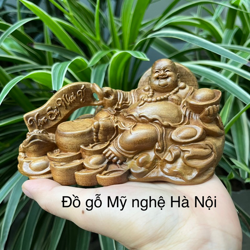 Tượng phật di lặc gỗ bách thơm