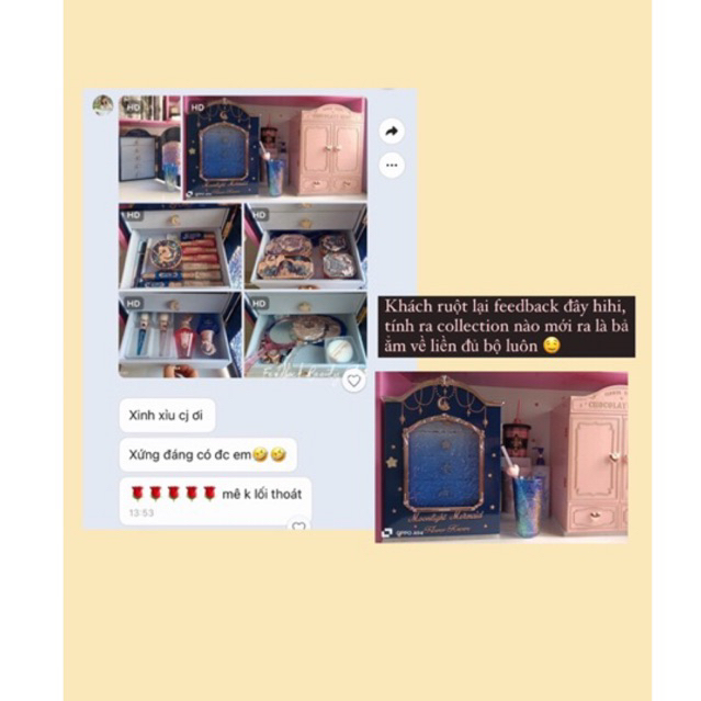 Cốp ALL-IN Flower Knows Moonlight Mermaid Series