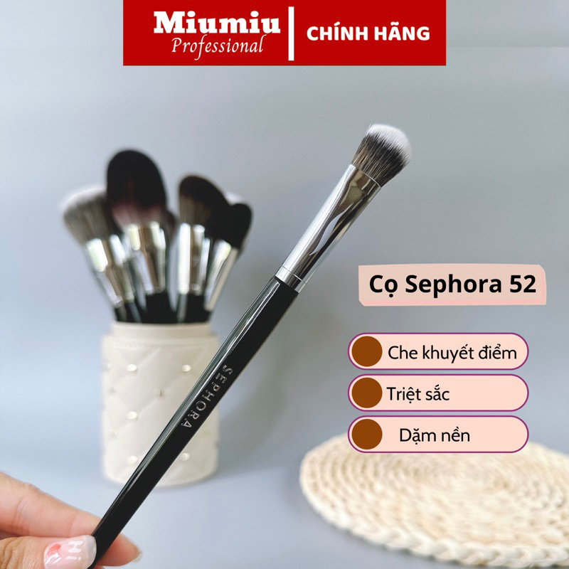 Cọ nền nhỏ Sephora 52 lông mềm chuyên dùng cho makeup chuyên nghiệp