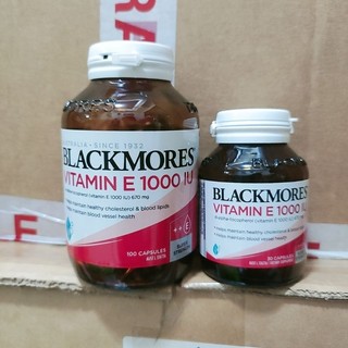 Blackmores natural vitamin e 1000iu 30 viên và 100 viên
