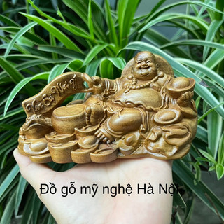 Tượng phật di lặc gỗ bách thơm
