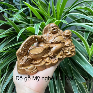 Tượng phật di lặc gỗ bách thơm