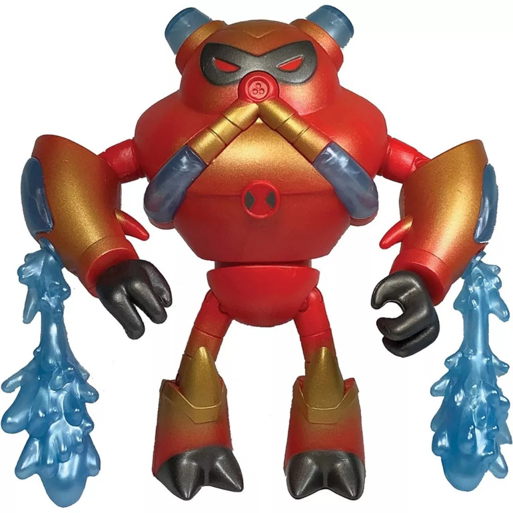 Đồ chơi mô hình CN Ben 10 Overflow Metallic theme phun nước ( chính hãng )