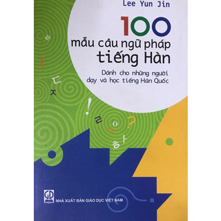 Sách - 100 mẫu câu ngữ pháp tiếng hàn