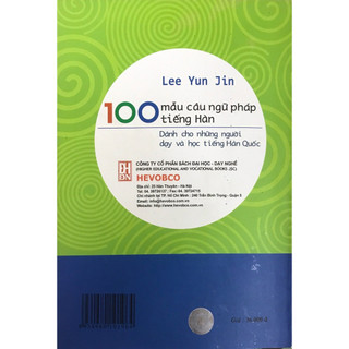 Sách - 100 Mẫu Câu Ngữ Pháp Tiếng Hàn (Song Ngữ)