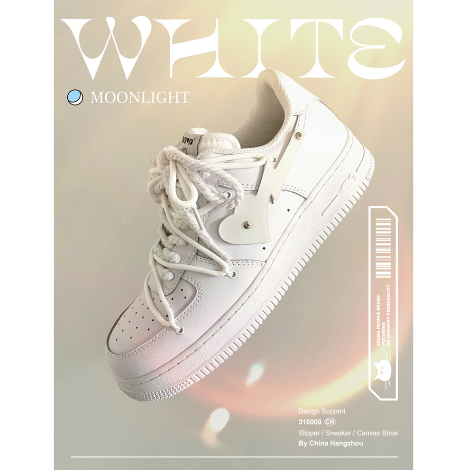 [Chính Hãng] Giày thể thao Cat&Sofa hàng có sẵn - full box phụ kiện - MOON LIGHT - AC263 sneaker unisex