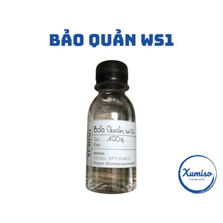 Biocrol ws1 - chất bảo quản cho dầu gội/ sữa tắm - nguyên liệu mỹ phẩm xumiso 10g/50g/100g