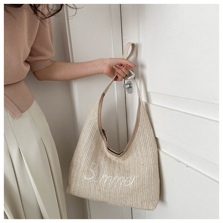 Túi đi biển NTHBAGS túi cói đi biển túi du lịch mùa hè phù hợp mọi outfit cho nàng