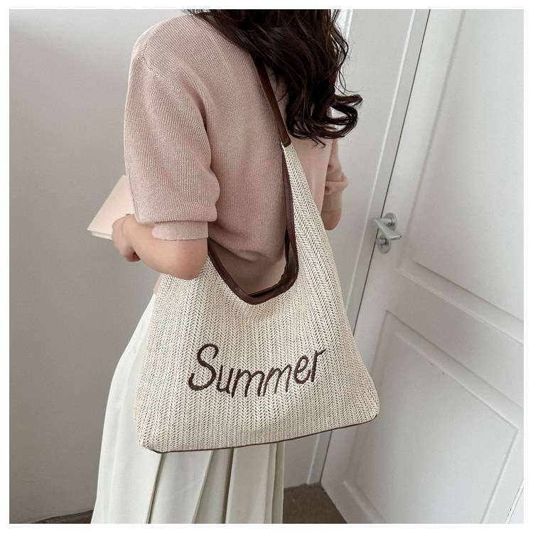 Túi đi biển NTHBAGS túi cói đi biển túi du lịch mùa hè phù hợp mọi outfit cho nàng