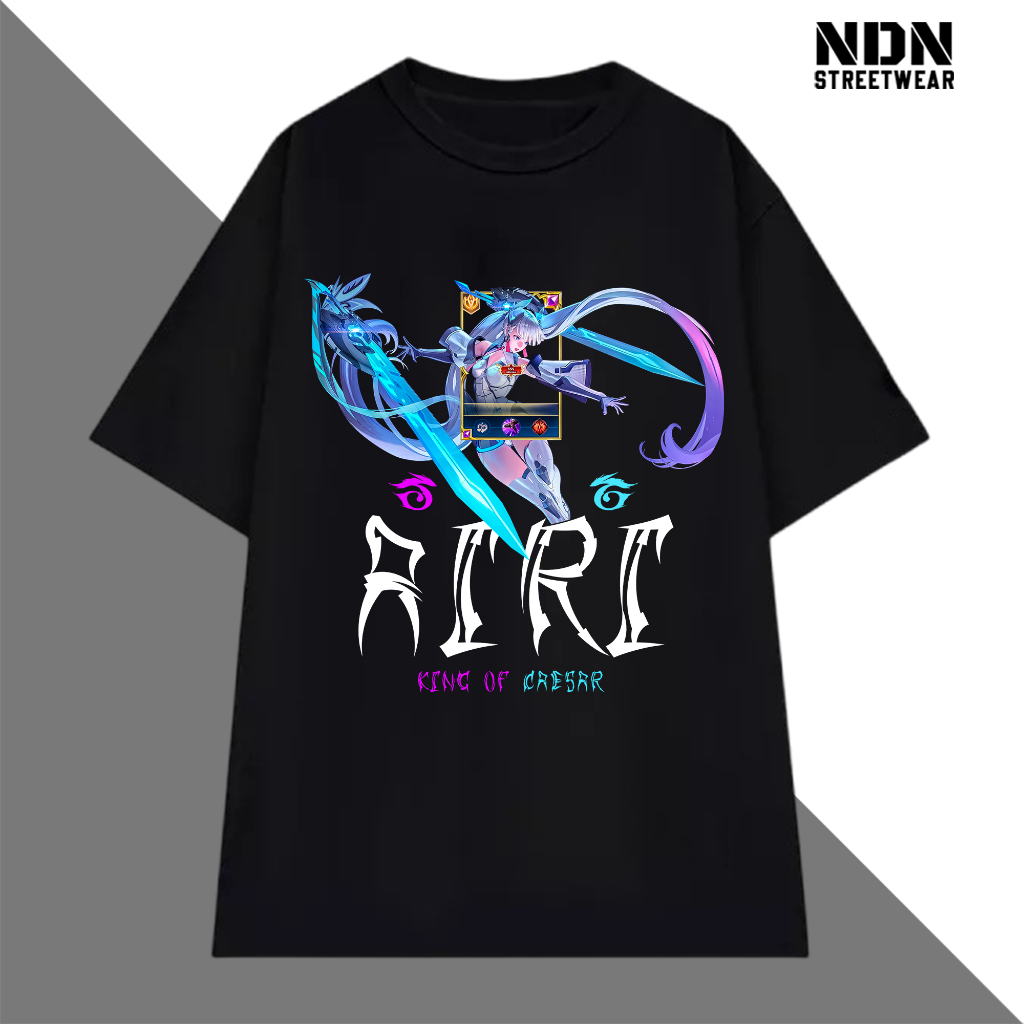 Áo Thun Airi Bích Hải Thánh Nữ Liên Quân Nam Nữ Hàng Thiết Kế Siêu Đẹp Form Rộng Dáng Oversize Chất Cotton Cao Cấp