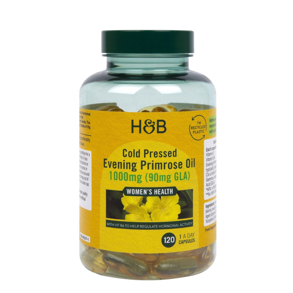 Tinh dầu hoa anh thảo Primrose Oil Holland & Barett 120v -UK