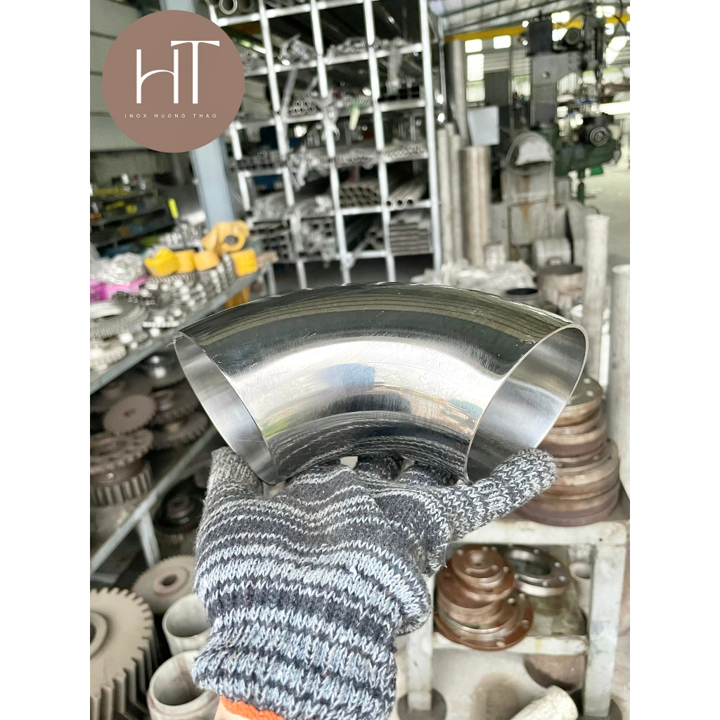 CO  INOX VI SINH 304 – PHI 89 DÀY 2.0 MM