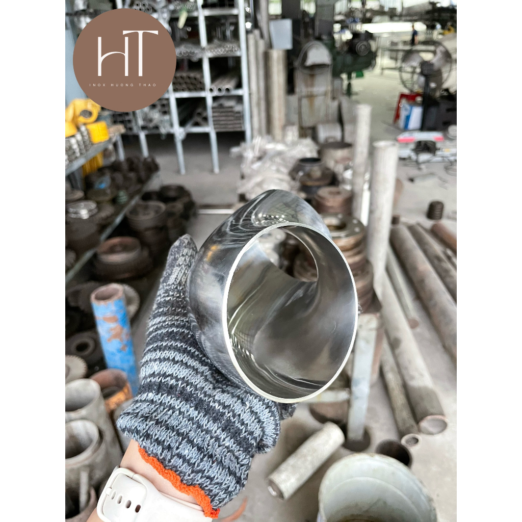 CO  INOX VI SINH 304 – PHI 89 DÀY 2.0 MM