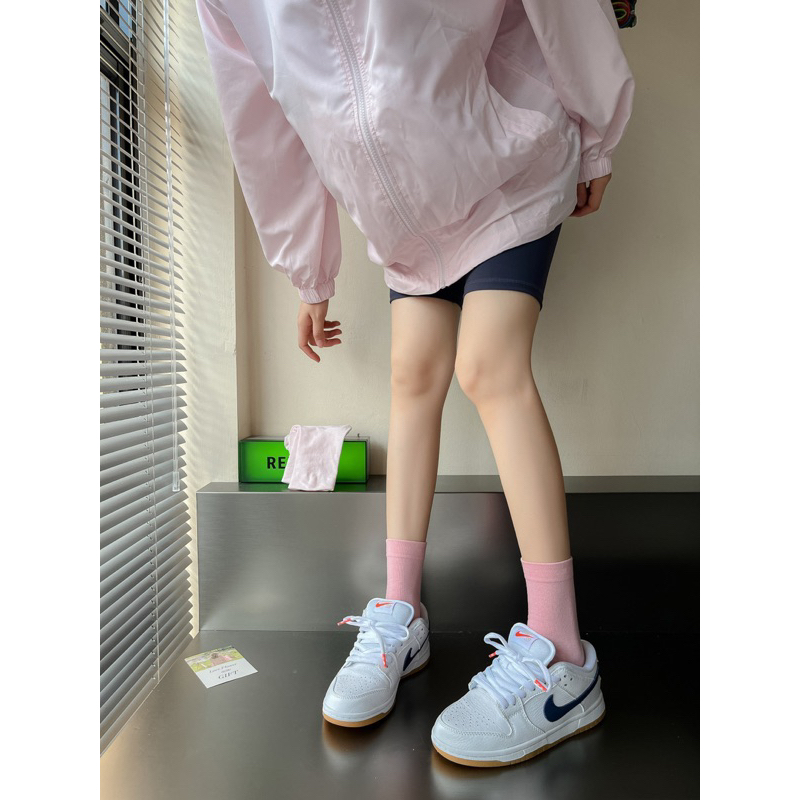 Tất  hồng pastel cao trung