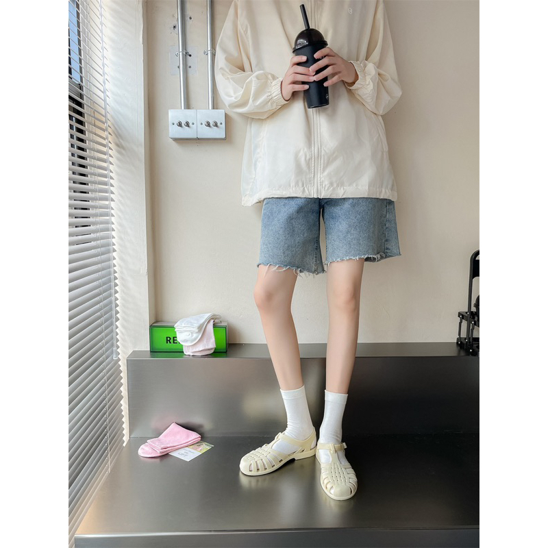 Tất  hồng pastel cao trung