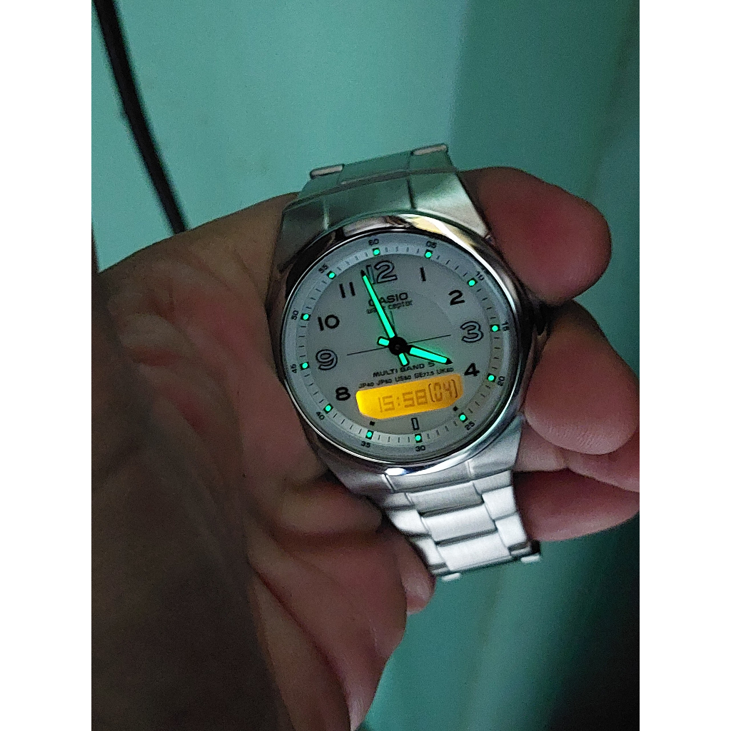 Đồng hồ nam Casio M.480 pin năng lượng hàng Si