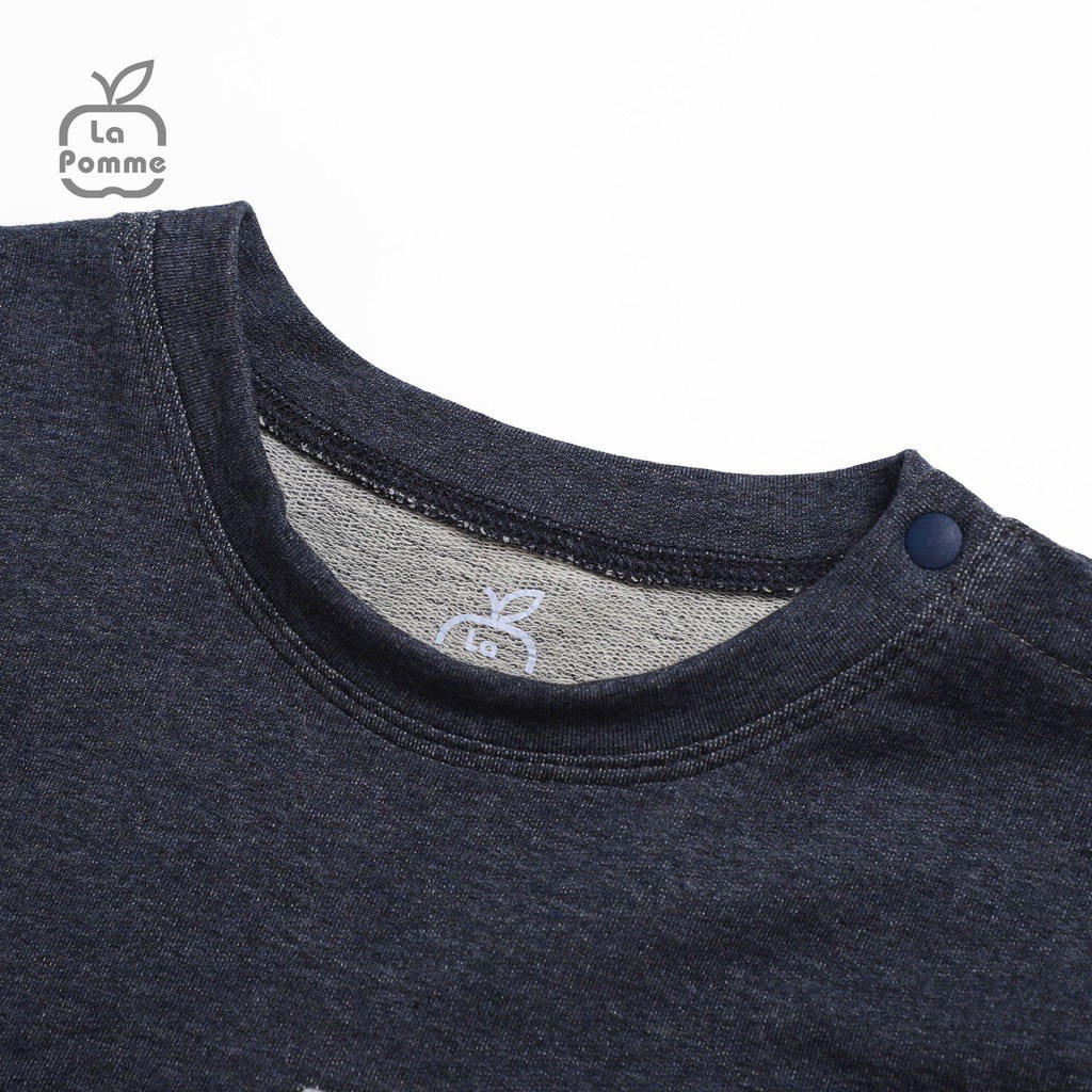 9-12M Bộ quần áo dài tay cho bé trai, bé gái LA POMME Chú chó tai dài SL194