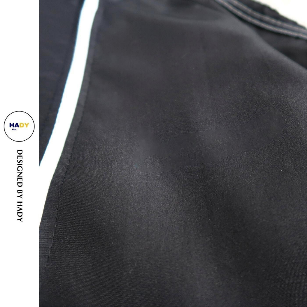 Áo khoác cho bé trai phối sọc 0389 dù 2 lớp năng động cho bé