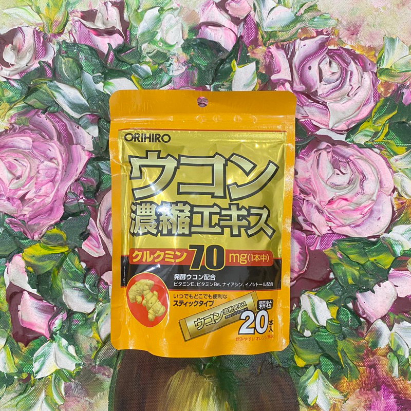 🥕 BỘT NGHỆ GIẢI RƯ0Ụ ORIHIRO Nhật Bản 20 Gói