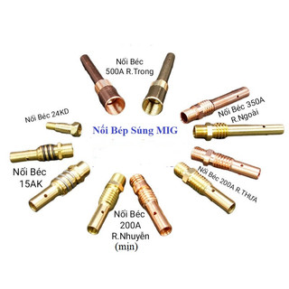 Nối bép mỏ hàn mig 15ak 24kd 25ak 350a 500a 36kd phụ kiện máy hàn