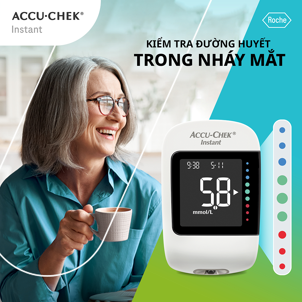 Hộp 50 Que Thử Đường Huyết ACCU-CHEK Instant