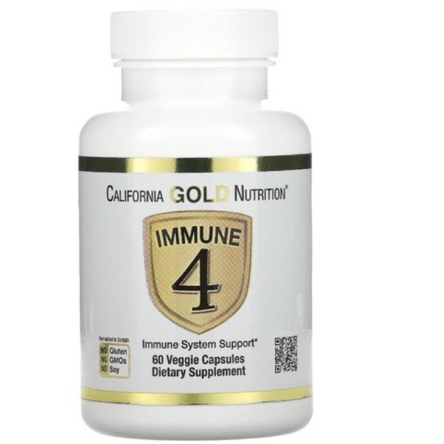 Bổ sung miễn dich California Gold Nutrition Immune 4