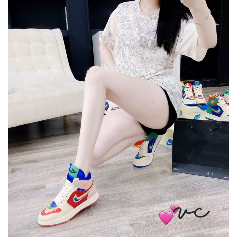 Giày Thể thao hàng cao cấp full box,cổ cao về hàng đủ size mn ơi 👉🏻Hàng hãng full box đầy đủ túi giấy