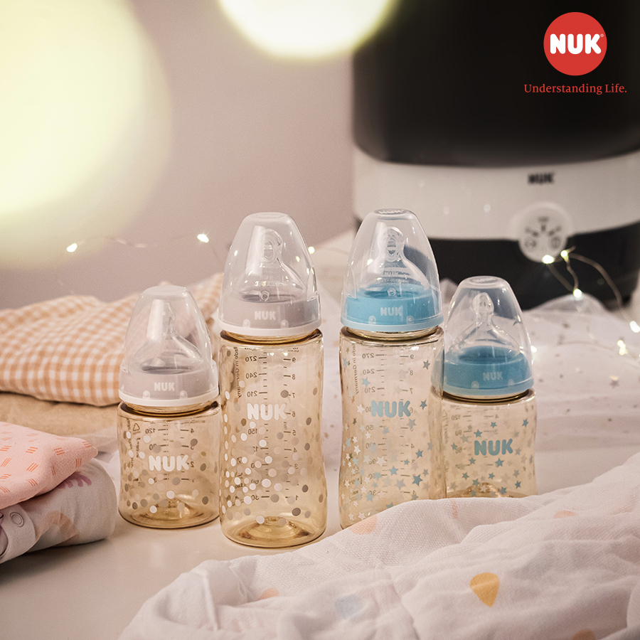 Bình sữa NUK Premium Choice+ nhựa PPSU 300ml [BabyUS]