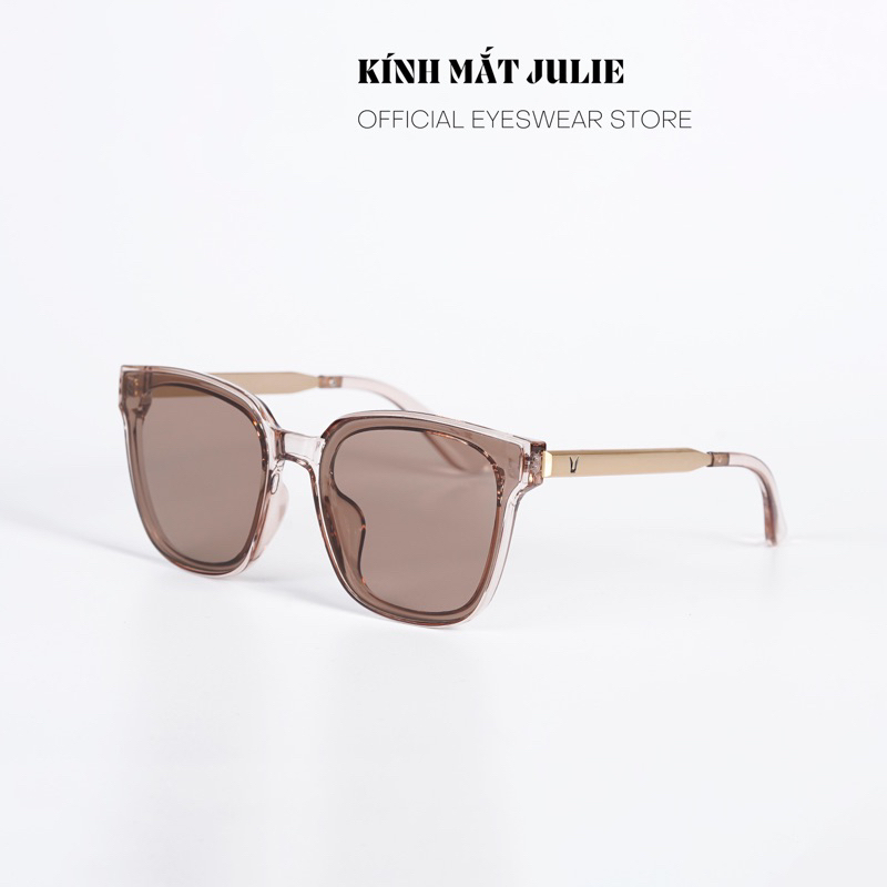 Kính mát nữ gọng V mắt vuông bản to thời trang chống tia UV tuyệt đối-Kr011