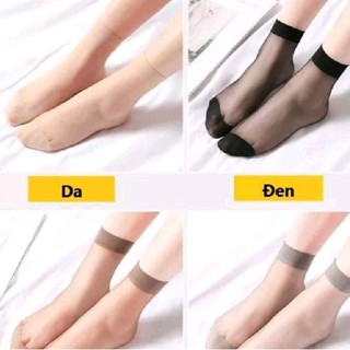 Tất da chân, vớ da loại mỏng, cao cổ,siêu dai