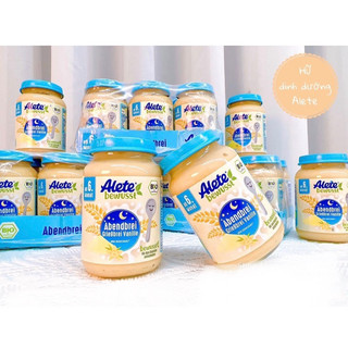 Hũ dinh dưỡng Alete Đức vị vani/bích quy 190g date 2025