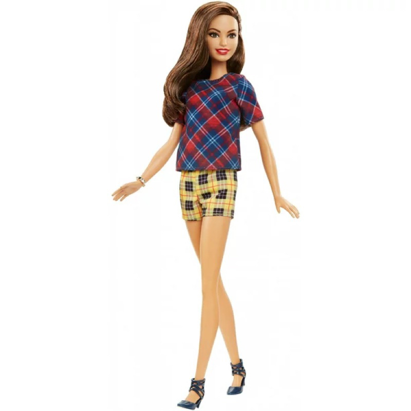 Búp bê Barbie #52 plaid on plaid (tall-nude)