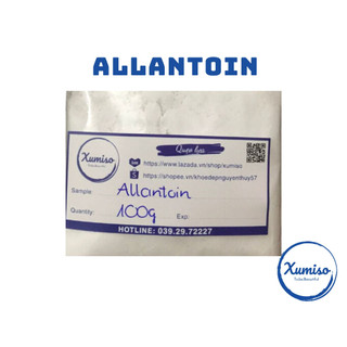 Allantoin - Chất chống kích ứng - nguyên liệu mỹ phẩm - Xumiso - 100G