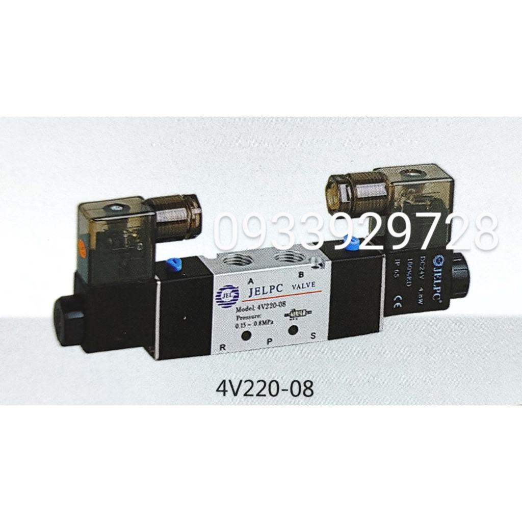 Van điện từ khí nén 4V220-08 Hiệu JELPC