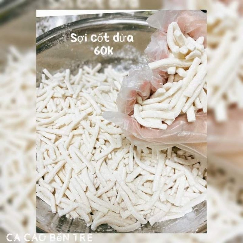 Trân châu sợi cốt dừa