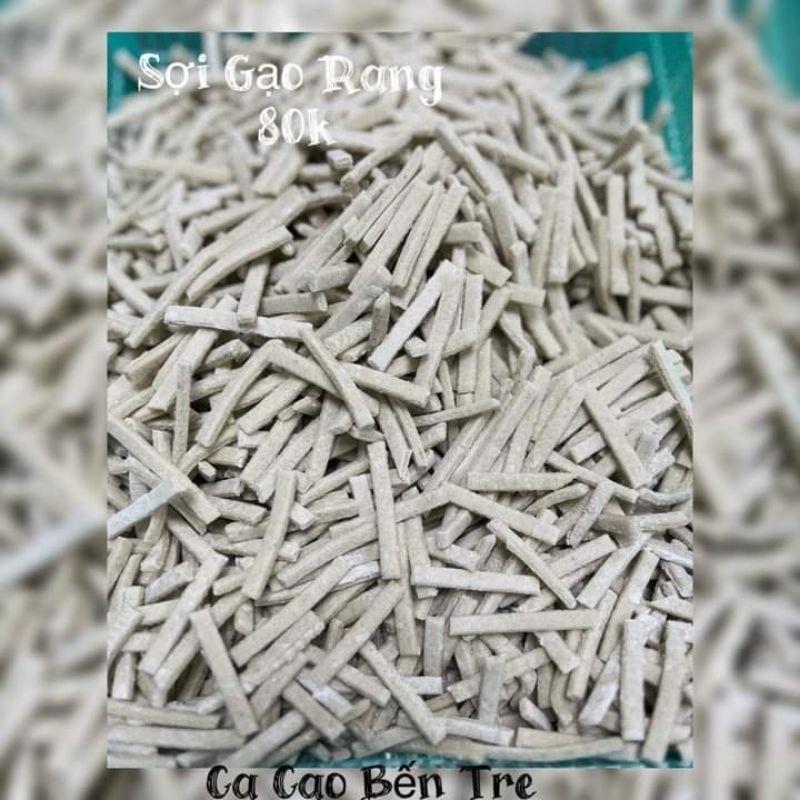 Trân châu gạo rang sợi.