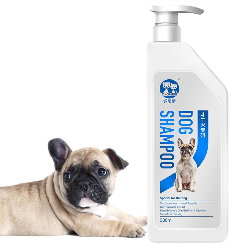 Sữa tắm dành cho chó Bull pháp khử mùi hôi khử khuẩn chai 500ml Mooki Pet