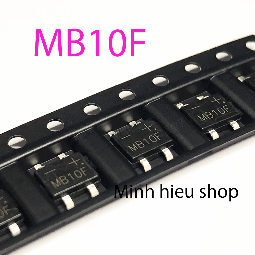 10 Chiếc MB10F Diode Cầu SMD SOP4 1A / 1000V