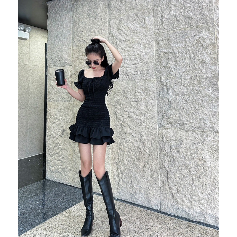 Đầm Bèo Smoking TN - 3377