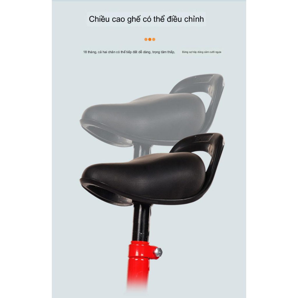 Xe đạp 3 bánh, xe đạp trẻ em có giỏ đựng đồ cao cấp dành cho bé từ 2-6 tuổi