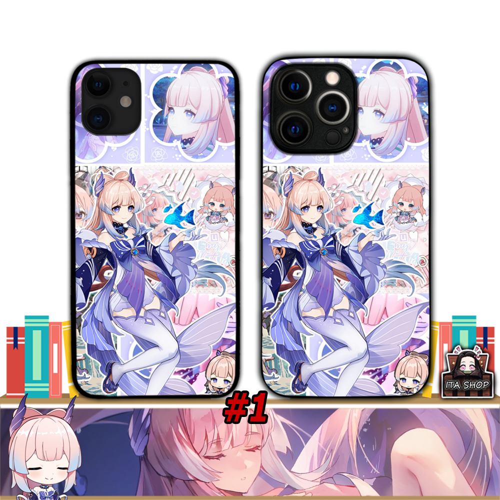 Ốp Lưng IPHONE 6 6s 7 8 7+ 8+ X Xs Max Xr 11 pro max 12 pro 13 pro 14 Pro Plus IP Anime - Kokomi - G