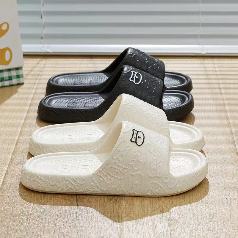 Dép quai ngang bánh mì eva hình gấu nổi mẫu 2023