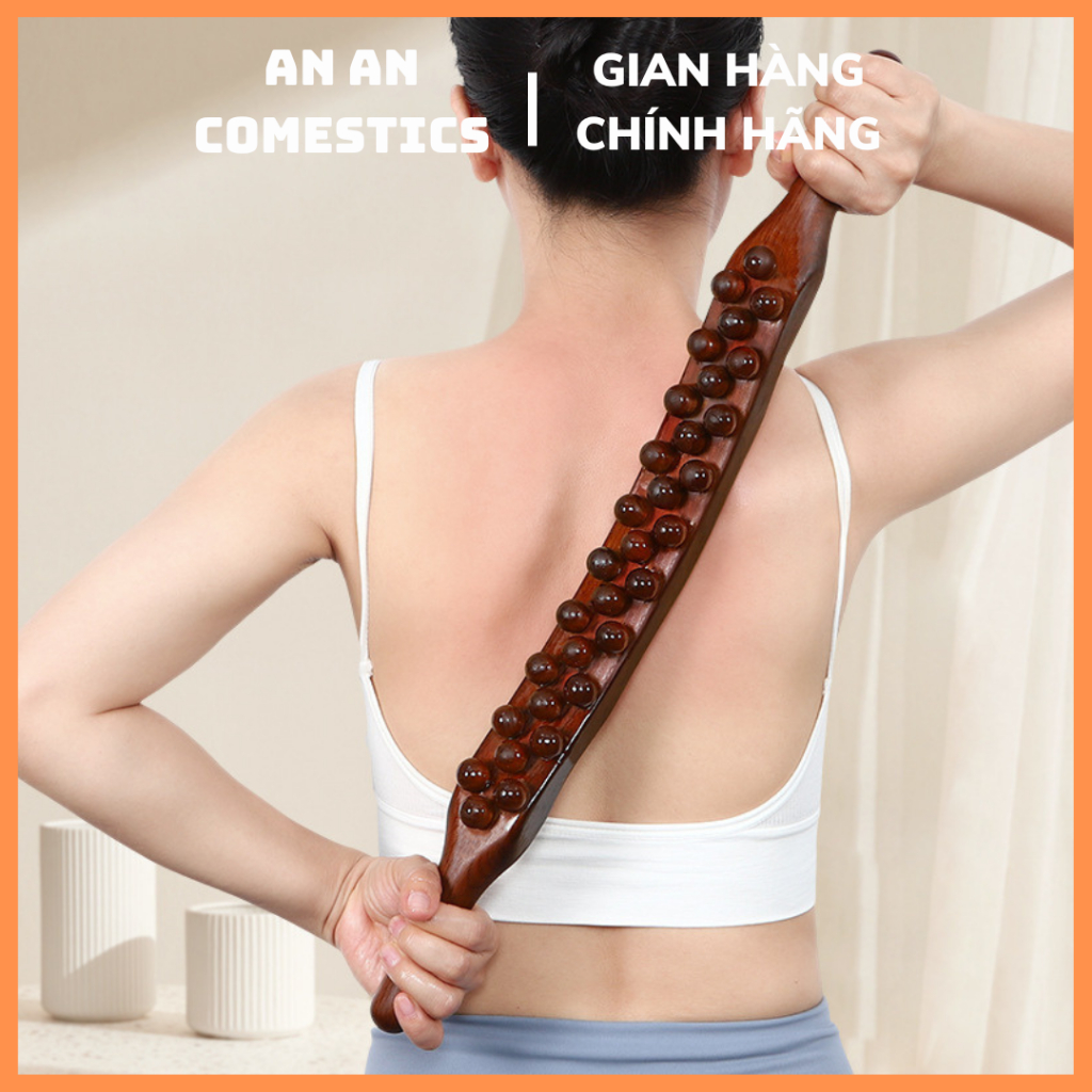 Gậy Gỗ Đánh Tan Mỡ Bụng, Massage Body Đả Thông Kinh Lạc, Gậy Gỗ Giảm Béo Dùng Trong Spa Dưỡng Sinh - An An Comestic