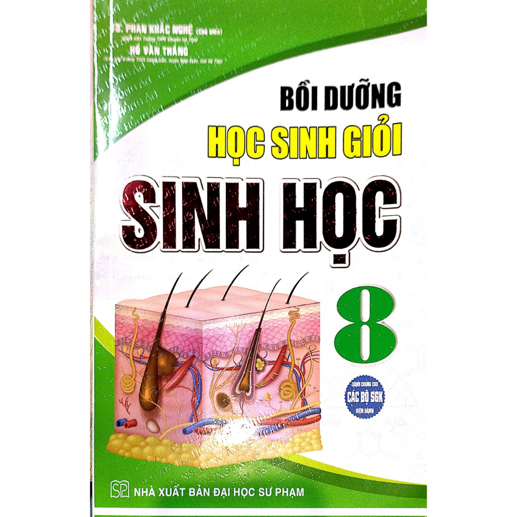 Sách - Bồi Dưỡng Học Sinh Giỏi Sinh Học 8 - Phan Khắc Nghệ - Hồ Văn Thắng