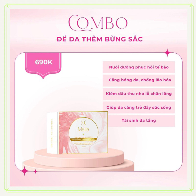 Combo Phục Hồi Tái Sinh Da Đa Tầng (Daily Skin Malia)