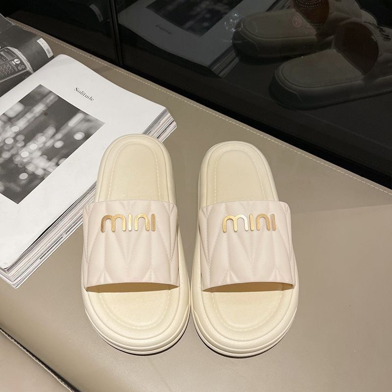 Dép lê MINI chống trượt phong cách Hàn Quốc Cao 3cm