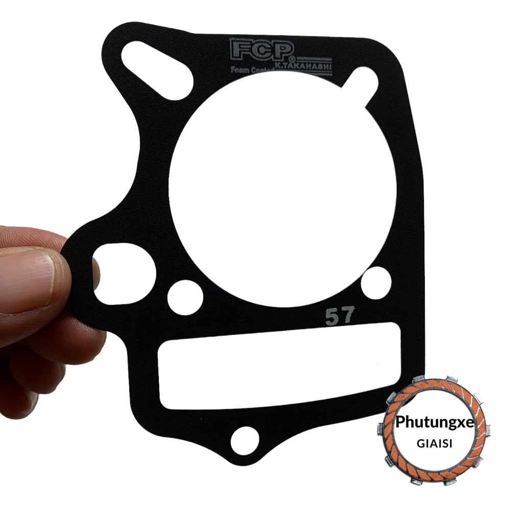 Gioăng xi lanh WAVE C-110 57 FCP Thailand cao cấp